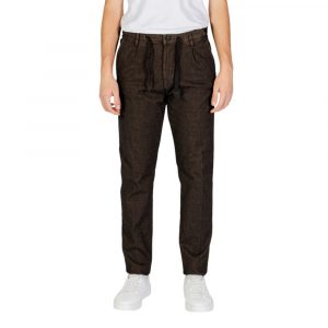 Braune Baumwoll-Chino