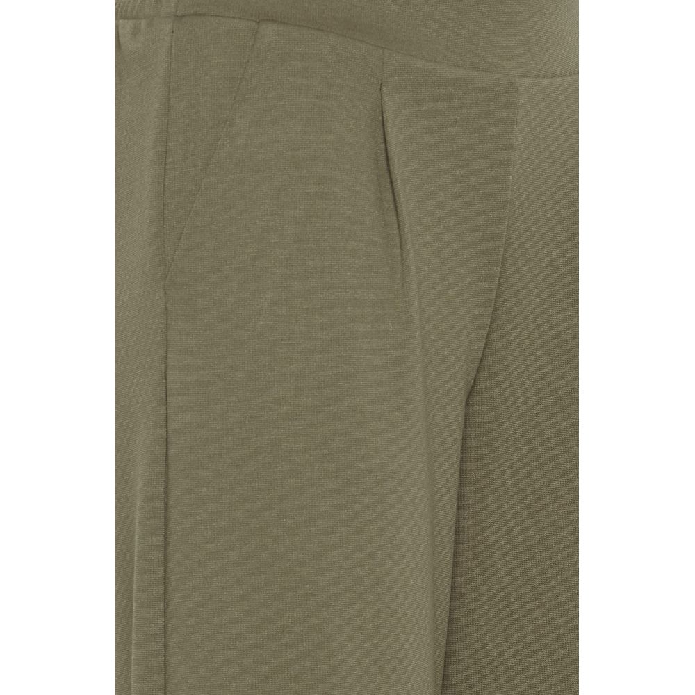 Grüne Bootcut-Hose aus recyceltem Polyester - Image 5