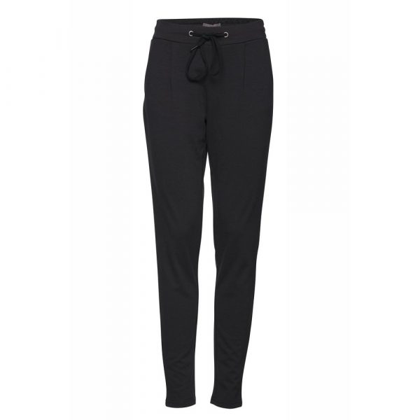 Schwarze Polyester-Hose für jeden Tag