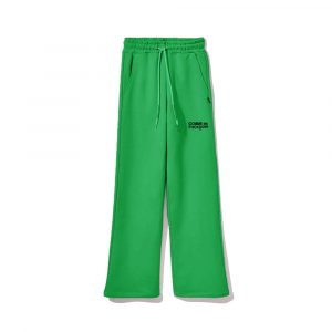 8304490.jpeg Grüne Palazzo-Hose aus Baumwolle für Frauen