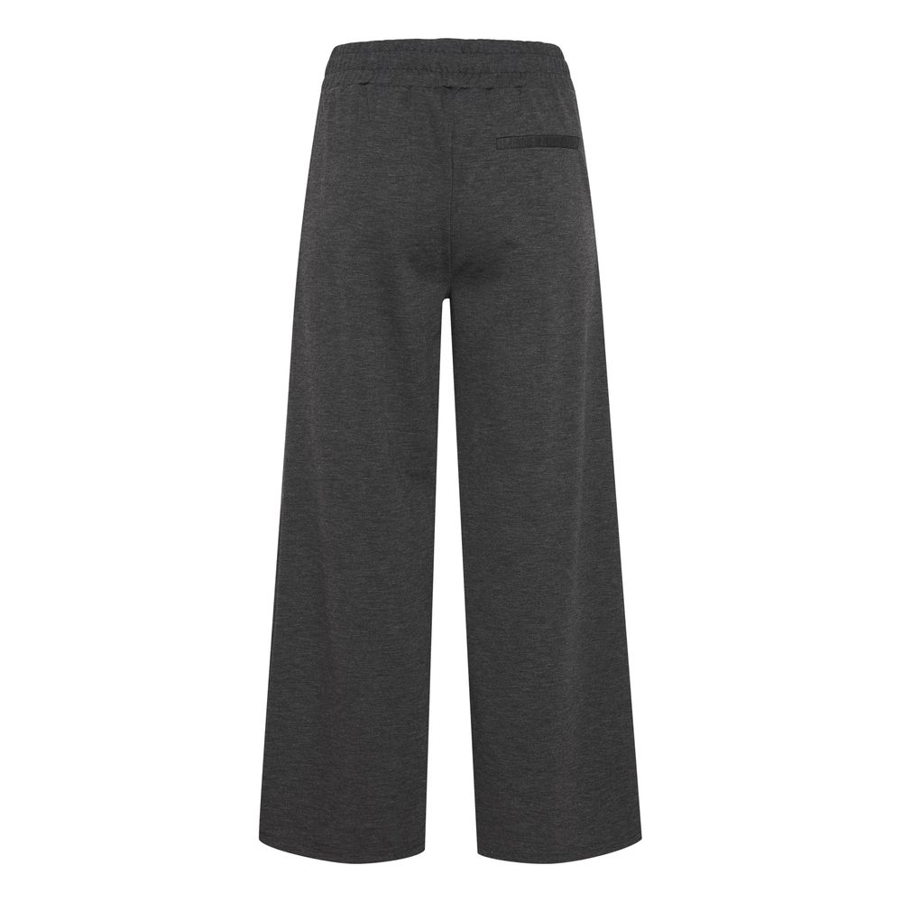 Graue, weite Hose aus recyceltem Polyester - Image 2